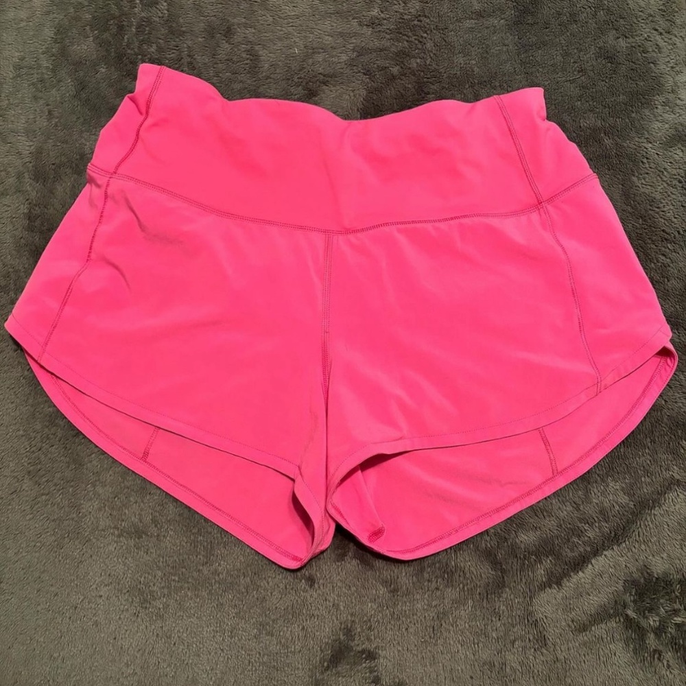 Lululemon sonic pink shorts